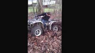 Yamaha Bruin Doing Work