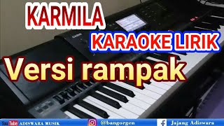 #KARMILA KARAOKE | Farid harja - COVER RAMPAK JAIPONG