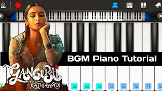 Gangubai Kathiawadi bgm piano tutorial | Alia Bhatt | new movie Gangubai Kathiawadi bgm piano cover