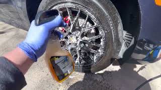 Meguiars Hot Rims Black wheel cleaner #autodetail #meguiars #productreview