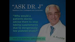 Dangerously Low Platelet Levels and Supplementation