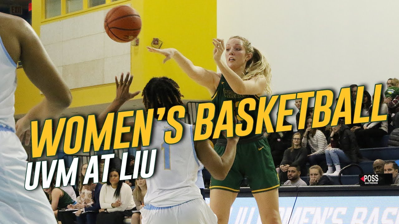 Women's Basketball Vermont at LIU (12/21/19) YouTube