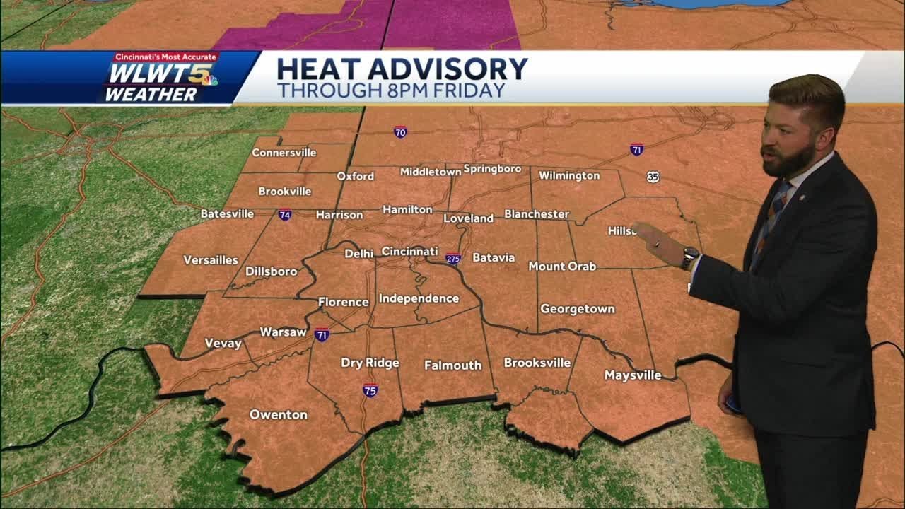 Hot & humid weather continues - YouTube
