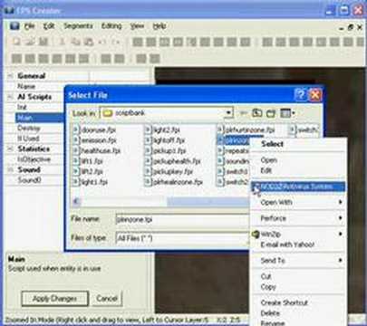 Door Trigger FPSC video tutorial Part 1