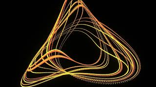 halvorsen chaotic attractor visuals for TROUBLE MINDS