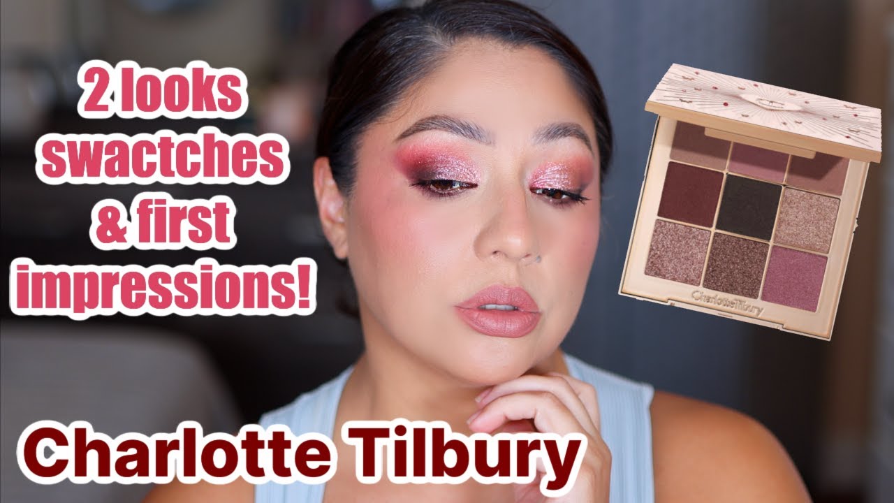 CHARLOTTE TILBURY PILLOW TALK BEAUTYVERSE LOVE PALETTE // Swatches
