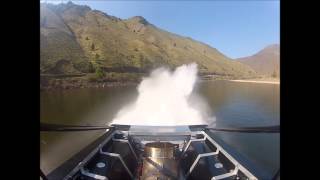 Salmon River Jet Boat Races - 2015 Upstream Onboard USA1 Turbine