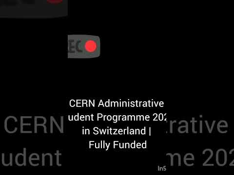 CERN Administrative Student