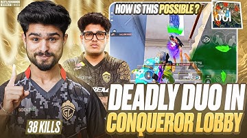@JONATHANGAMINGYT + @LoLzZzGaming DEADLY DUO 38 Kills in INTENSE CONQUEROR LOBBY