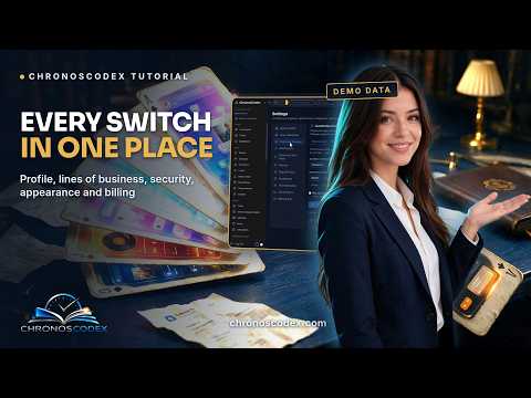Tour the Settings Inside Chronos