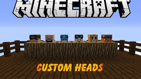 Minecraft Custom Heads (1.8 - 1.9.4)