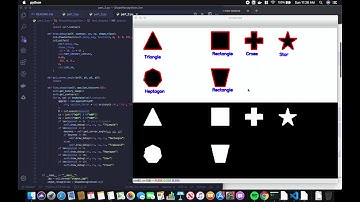 OpenCV Shape Recognition - Tutorial 3