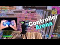 Arena Win With A Custom Ps4 Controller Handcam! 14,000 Arena Points! (fortnite controller handcam)