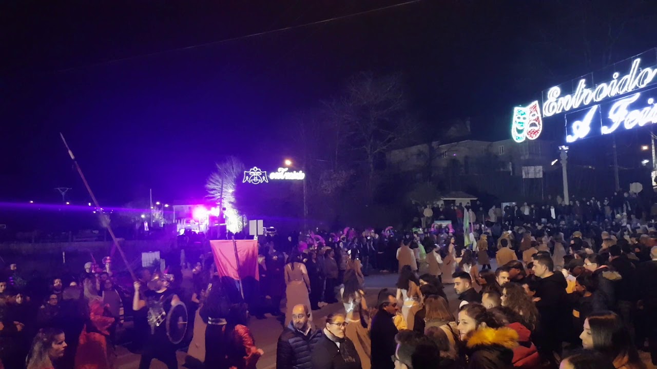 Comparsa A Feira Entroido Salceda de Caselas carnaval 2018