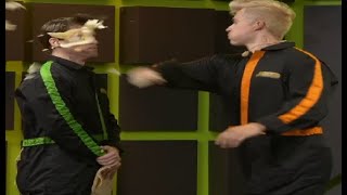 jerma and ludwig slap each other with tortillas