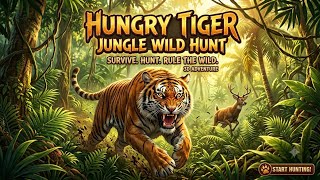 Hungry Tiger: Jungle Wild Hunt – Survival & Hunting Game screenshot 5