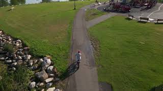 Bicycle Ride Through Nicholas Sheran Park