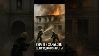 Взрыв в Харькове: дети чудом спасены