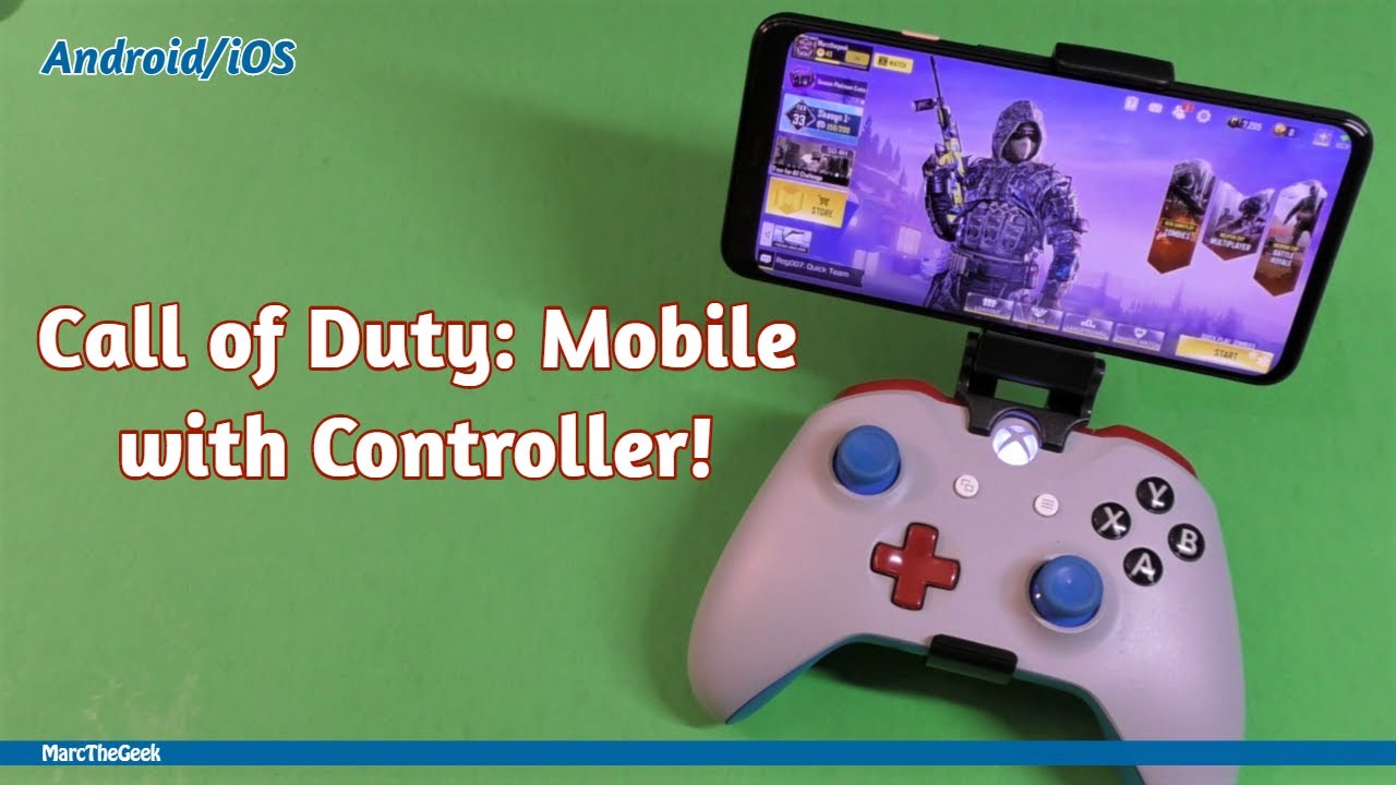 Playing Call of Duty: Mobile with Controller! - YouTube