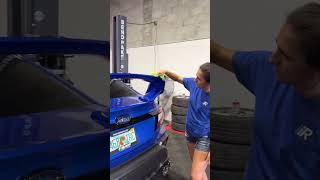 STI WING ON a VB?!?! WHAT?! #subaru #wrx #sti #2023subaruwrx #2022subaruwrx