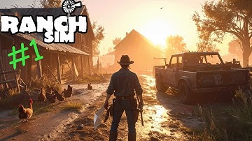 Day 1 – Welcome to My Ranch 😎 | Ranch Simulator Gameplay #1