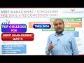 Tnea 2024  merit management quota  super top engineering colleges  super opportunity