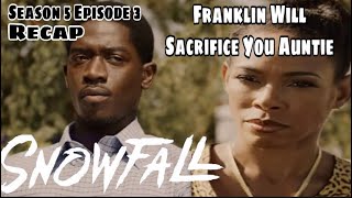 Snowfall Season 5 Episode 3 Recap #snowfall #fx #hulu #franklinsaint