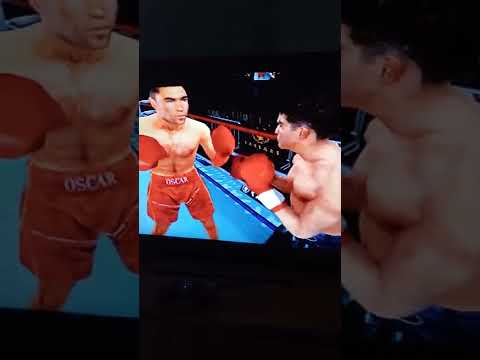 Knockout Kings 2001 Oscar De La Hoya vs Hector Comacho