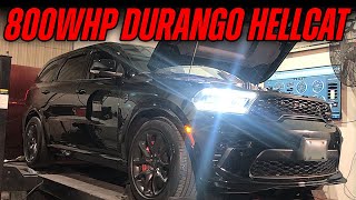 800WHP Durango Hellcat Screams On The Dyno!