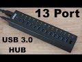 Anker USB 3.0 13-Port Hub + 5V 2.1A Smart Charging Port