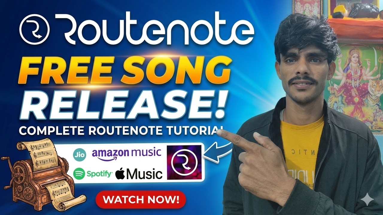Routenote Free Song Release | 100% Approved | Routenote Distribution ...
