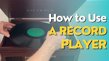 How to Use a Record Player