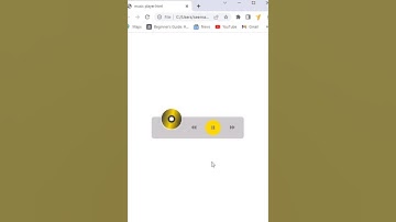 Custom Music Player | HTML CSS JavaScript |#shorts #shortsvideo #youtubeshorts