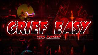 GRIEF EASY by Indigentex | 100% | Unrated HARD Demon () | Geometry Dash