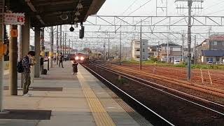 キハ85系特急ひだ名古屋行清洲1番線通過