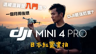DJI Mini 4 Pro 評測最強避障登陸入門航拍機一個月用後感空拍機 2023 廣東話 中字 4K