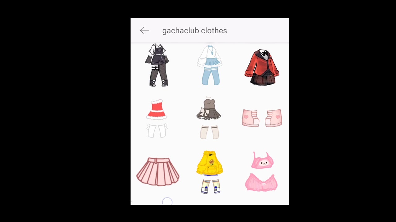 cara memakai baju baru di gacha life YouTube