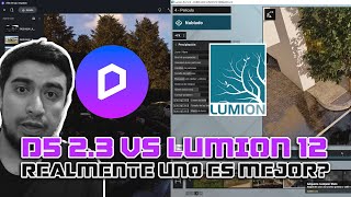 LUMION 12 VS D5 RENDER