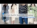 Types of winter outfit ideas with name/Winter dress for girls/winter dress with names/winter clothes