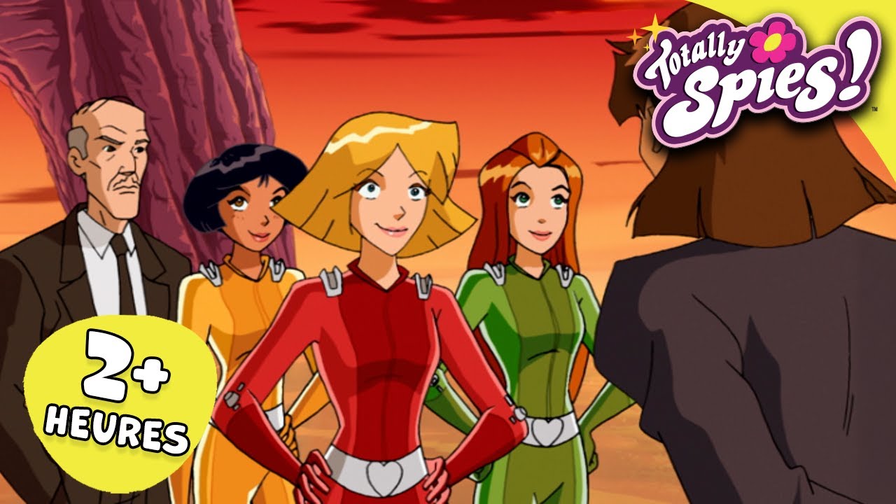 Totally Spies ! Français 🇫🇷 🕵️‍♀️ Saison 2, Épisode 7 - 12 🚨 2 HEURES D'ÉPISODES