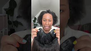 Let’s Turn This Synthetic Lace Part Wig into a UPart Wig! #sensationnelwigs #amazonwig #diy
