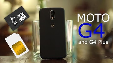 How to Insert SIM/SD Card to Moto G4 / G4 Plus