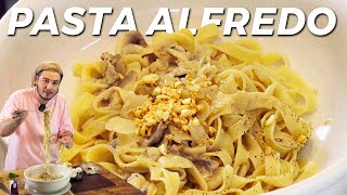 Pasta Alfredo | พาสต้าครีมเห็ดสูตรเฉพาะผม