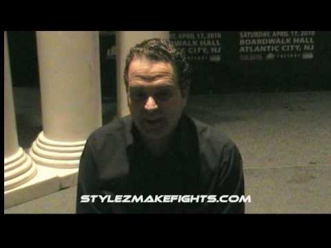 Chris Farina Interview--Photo...  for Top Rank Box...