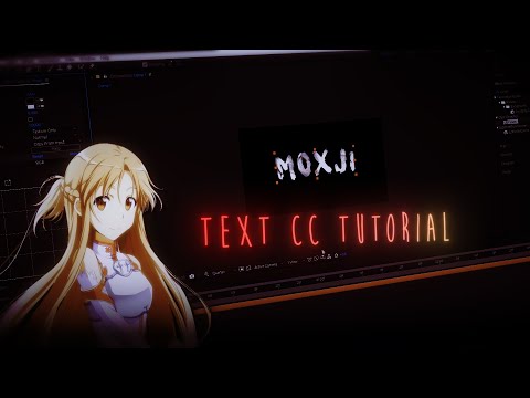 Text Cc Tutorial - After Effects AMV Tutorial
