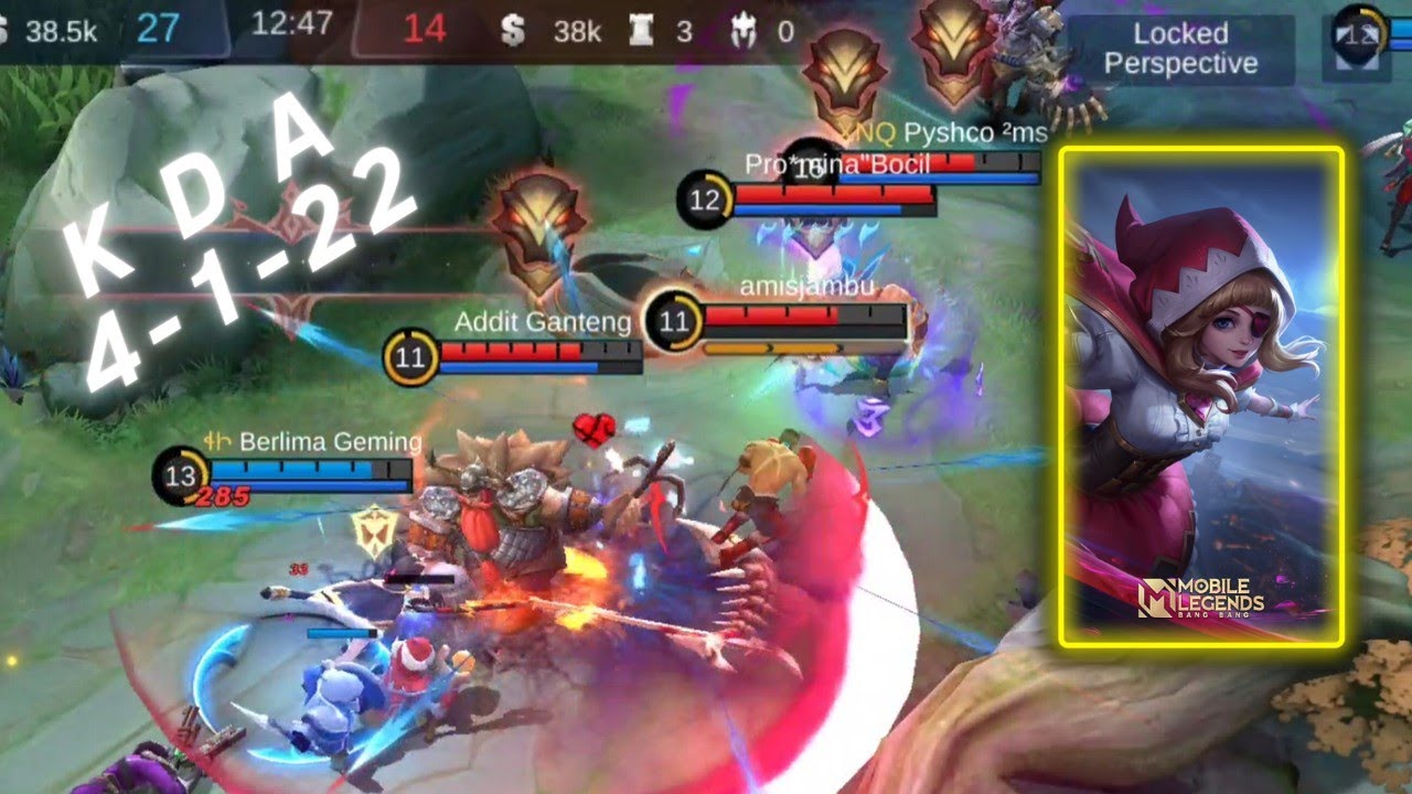 nice game, ruby gameplay mlbb | ranked #45 - YouTube