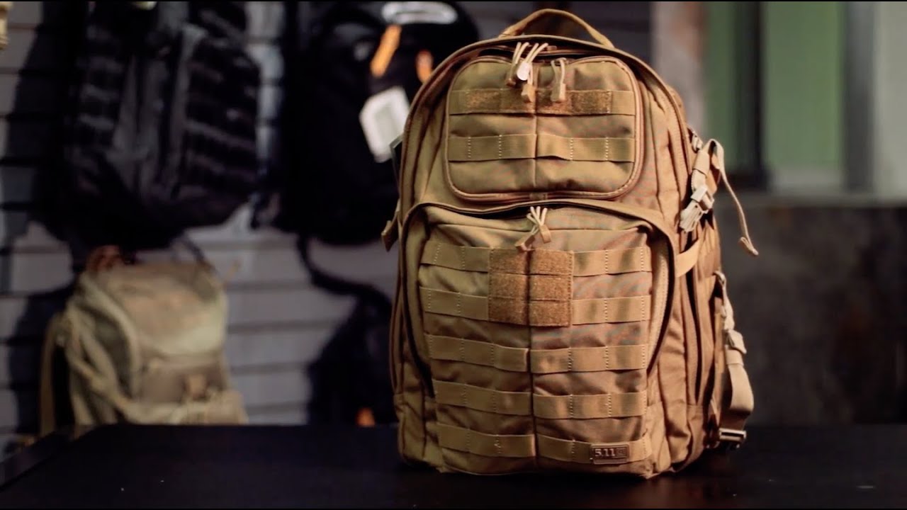 Mochila táctica RUSH24 de 5.11 Tactical. ¡Conócela!