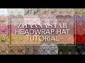 Zhannastar headwrap hat tutorial  baby turbans