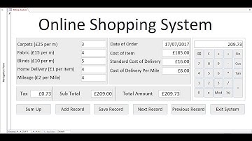 How to Create Billing Systems in Microsoft Access 2016 using Form - Tutorial 1 of 2