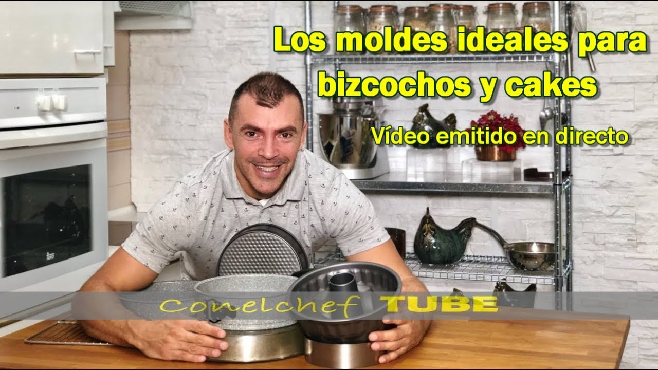 Moldes ideales para bizcochos y cakes